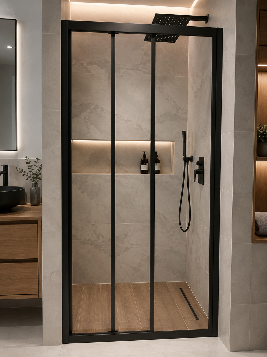 Paroi de douche Chicago — Aqua Baño Tétouan & Tanger
