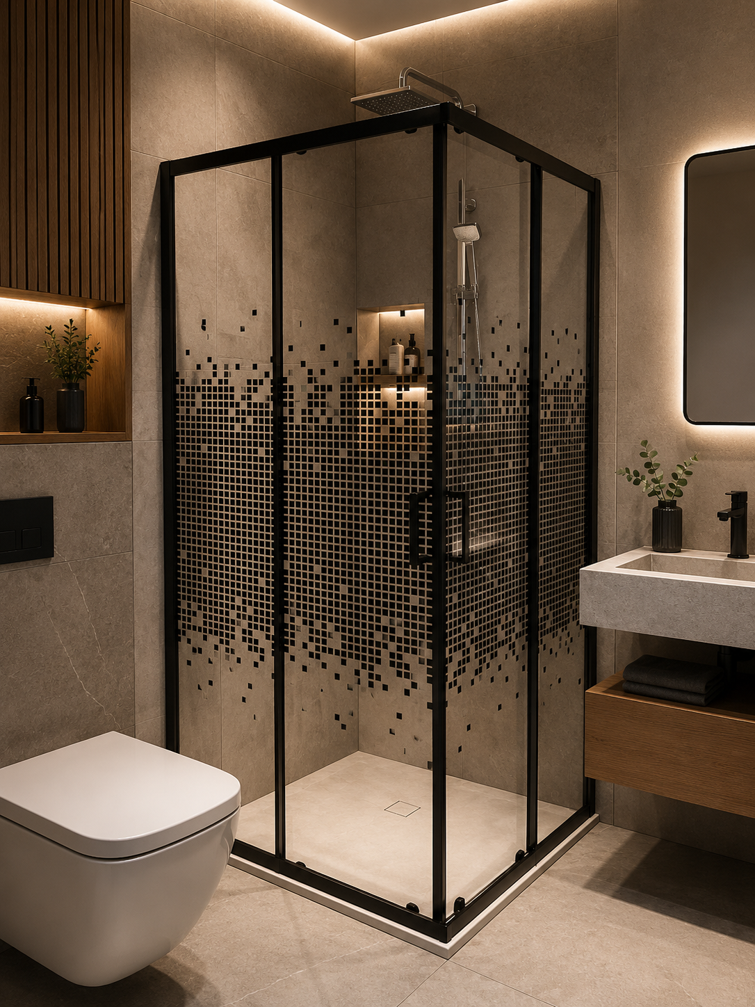 Paroi de douche Bits — Aqua Baño Tétouan & Tanger