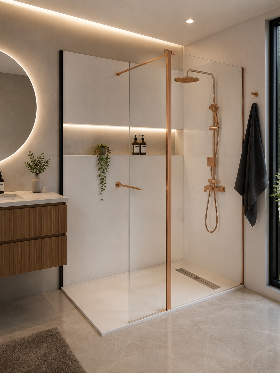 Paroi de douche Kasandra — Aqua Baño Tétouan & Tanger
