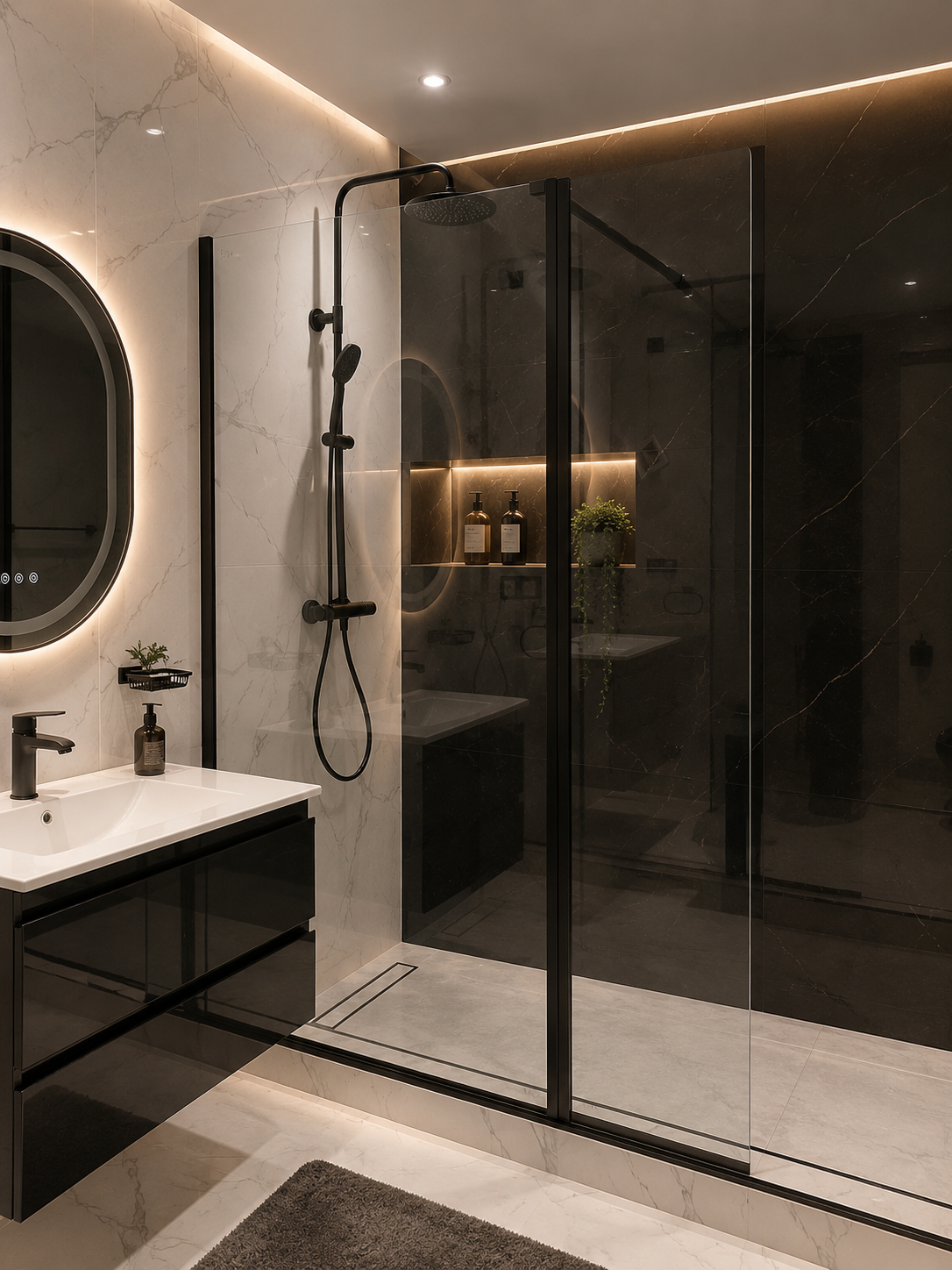 Paroi de douche Manila — Aqua Baño Tétouan & Tanger